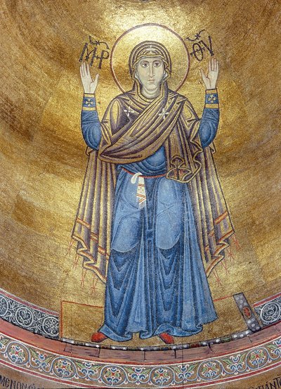 La Virgen Orante de Unbekannt Unbekannt